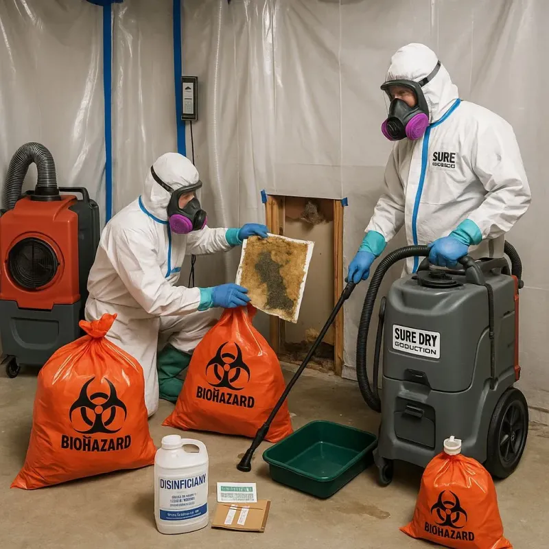 Contaminated Water Handling Protocols process in Mount Washington, KY